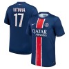 Camiseta de fútbol Paris Saint-Germain Vitinha 17 Primera Equipación 2024-25 - Hombre